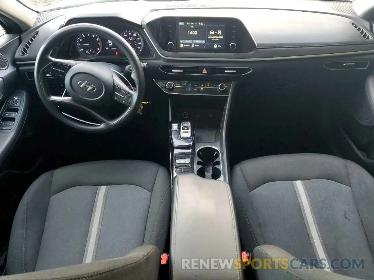 8 Photograph of a damaged car 5NPEG4JA6MH128316 HYUNDAI SONATA 2021