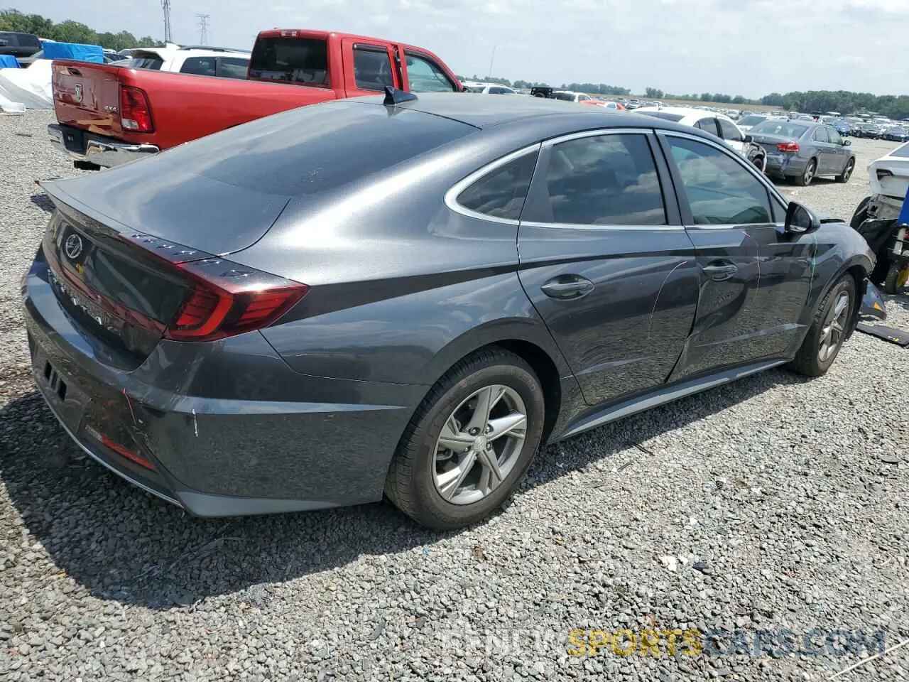 3 Photograph of a damaged car 5NPEG4JA7MH071978 HYUNDAI SONATA 2021