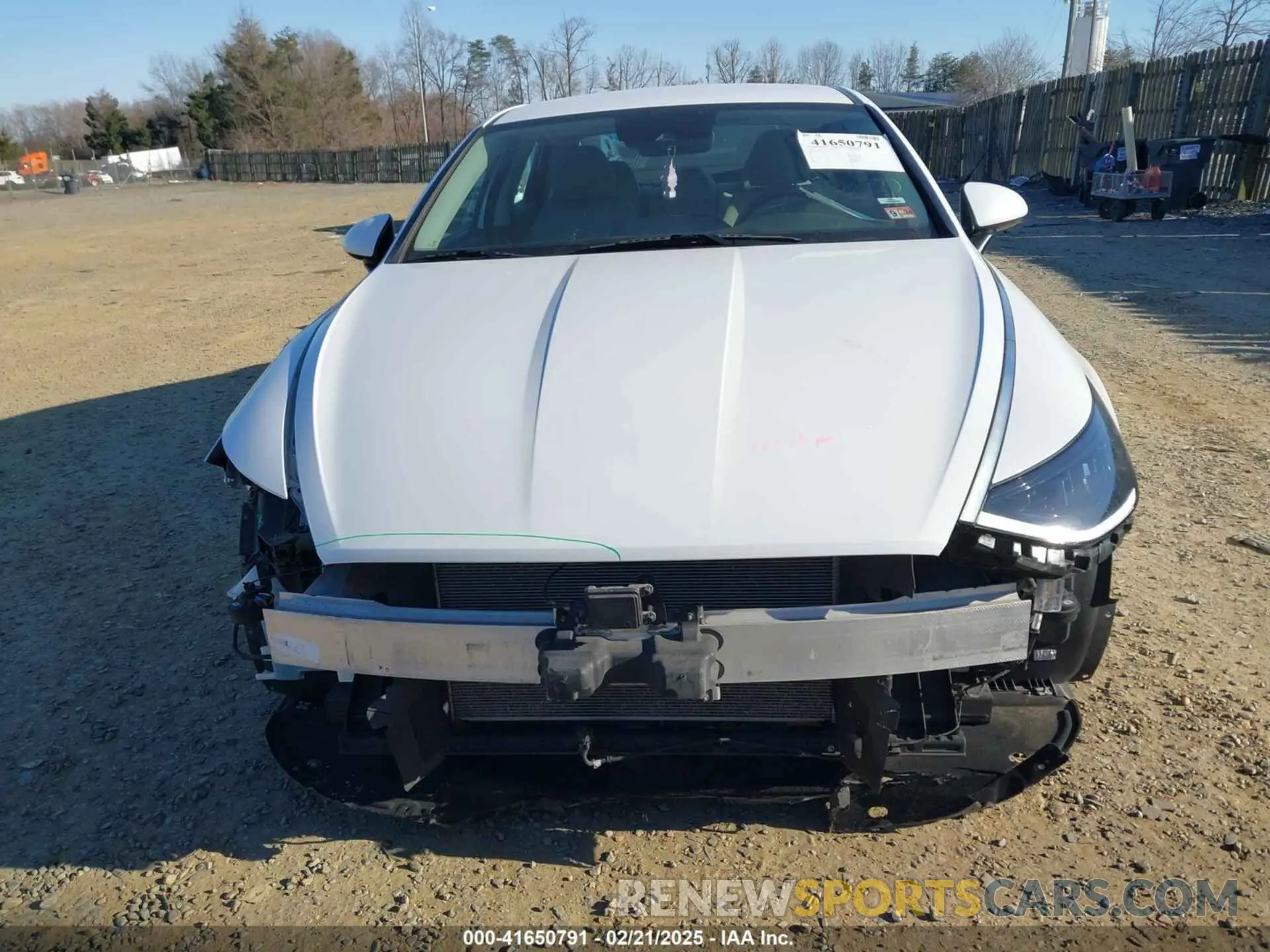 13 Photograph of a damaged car 5NPEG4JA7MH077179 HYUNDAI SONATA 2021