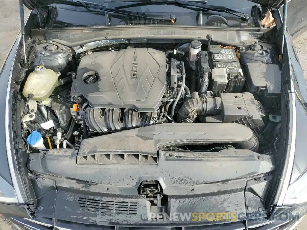 11 Photograph of a damaged car 5NPEG4JA7MH077280 HYUNDAI SONATA 2021