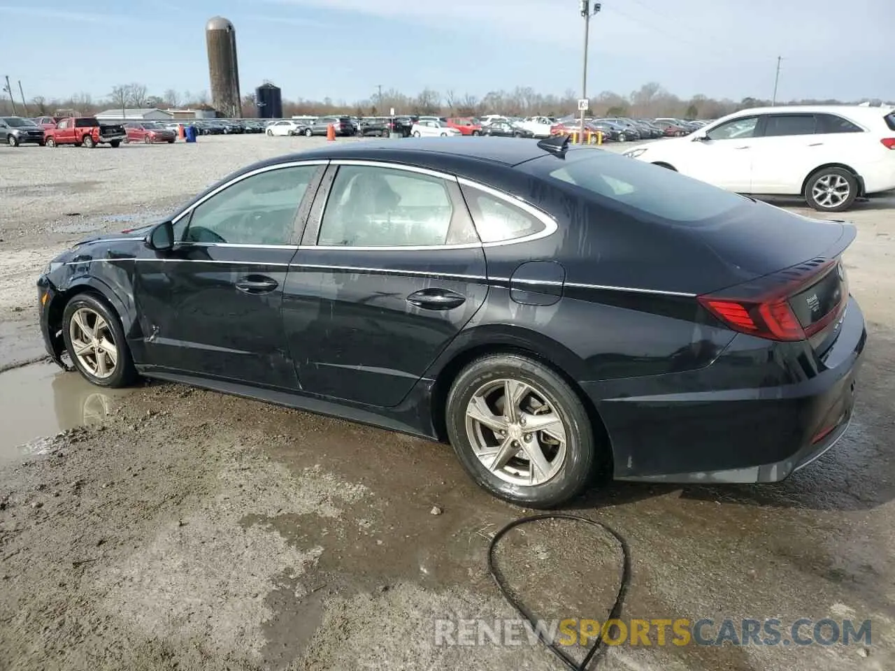 2 Photograph of a damaged car 5NPEG4JA7MH077280 HYUNDAI SONATA 2021