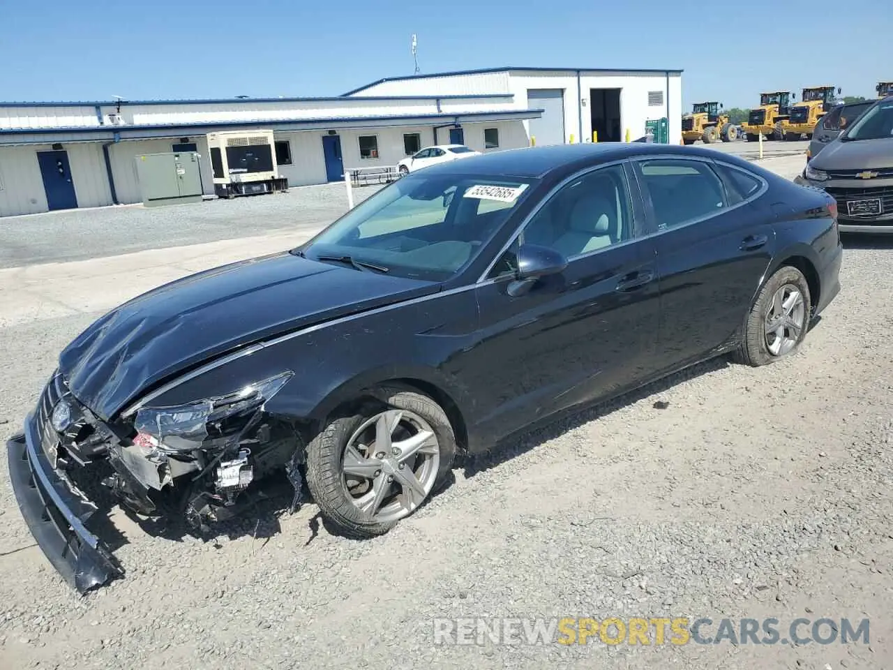 1 Photograph of a damaged car 5NPEG4JA7MH080504 HYUNDAI SONATA 2021