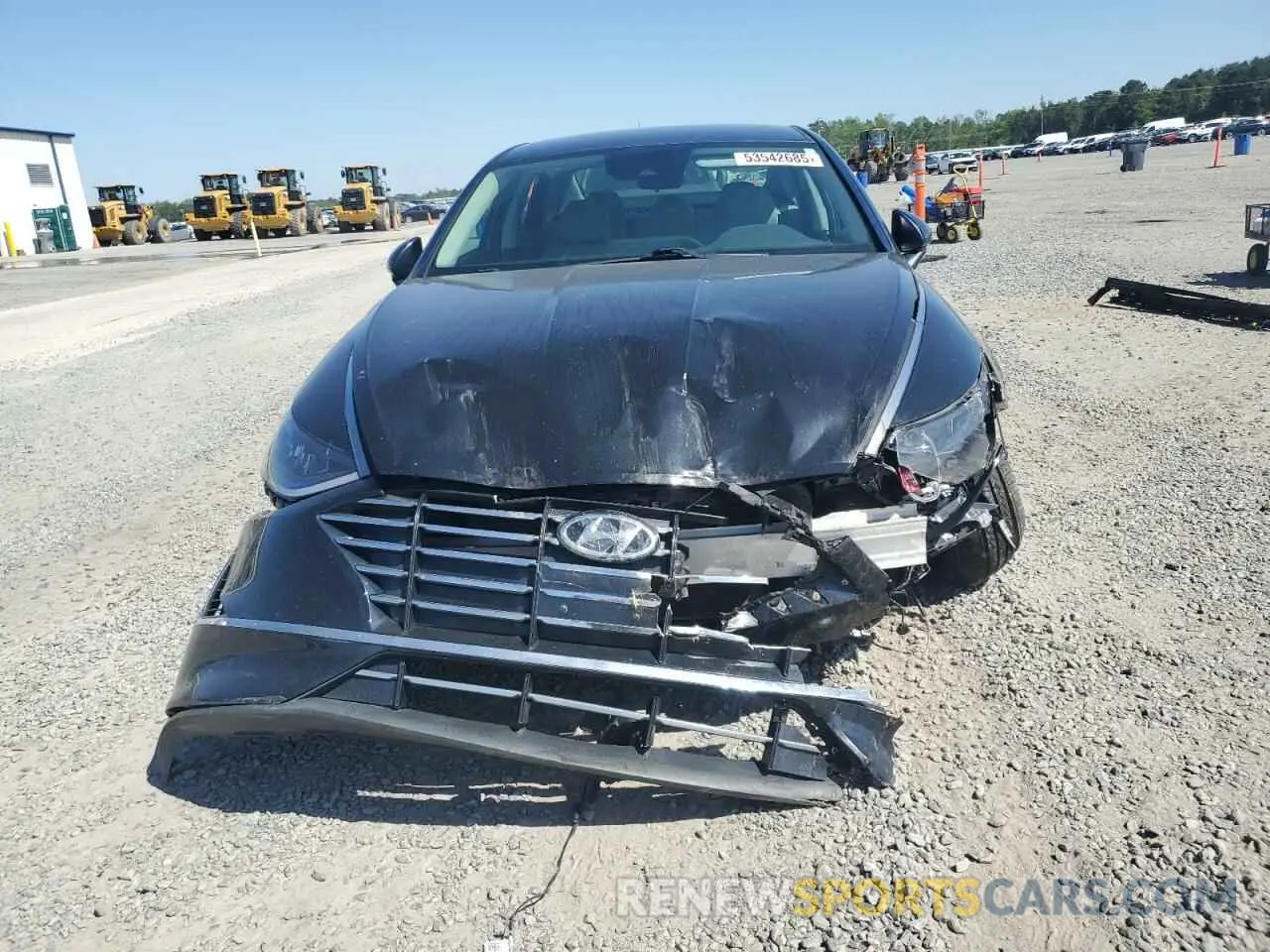5 Photograph of a damaged car 5NPEG4JA7MH080504 HYUNDAI SONATA 2021