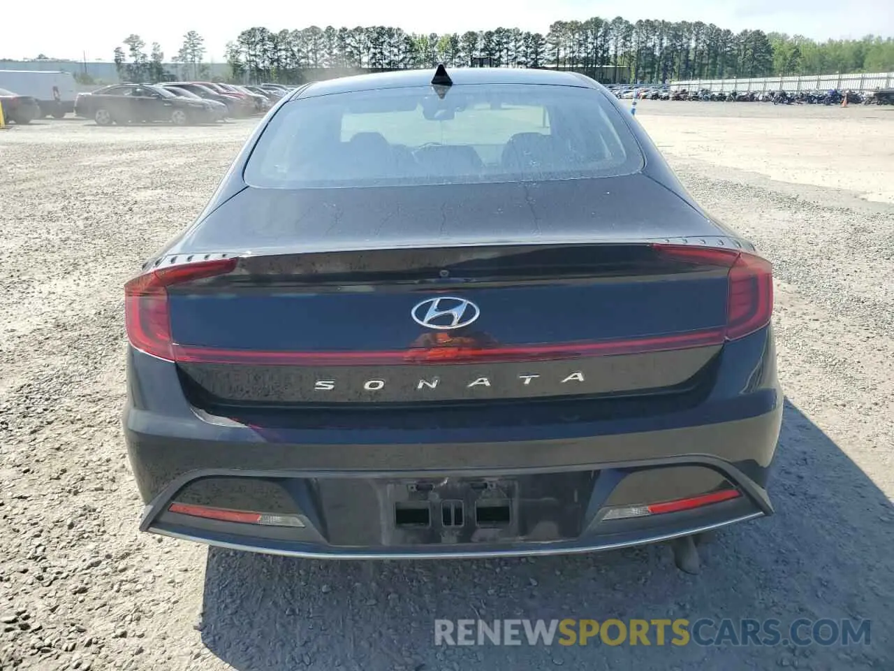 6 Photograph of a damaged car 5NPEG4JA7MH080504 HYUNDAI SONATA 2021