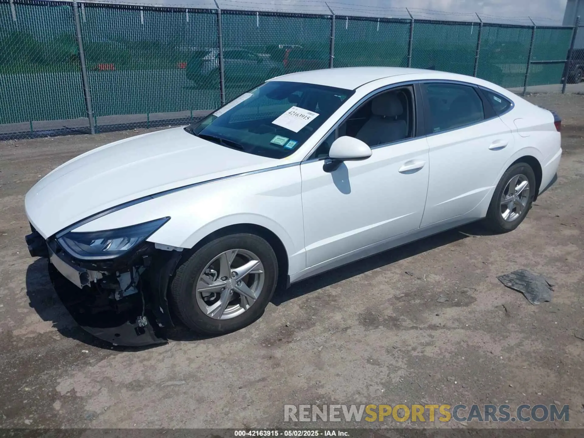 2 Photograph of a damaged car 5NPEG4JA7MH085489 HYUNDAI SONATA 2021