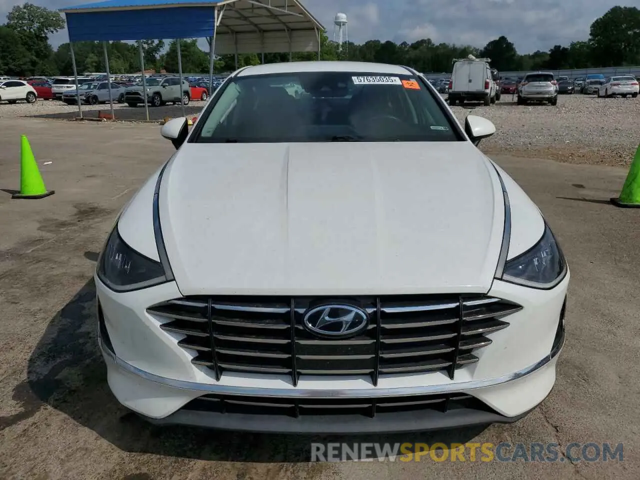 5 Photograph of a damaged car 5NPEG4JA7MH091163 HYUNDAI SONATA 2021