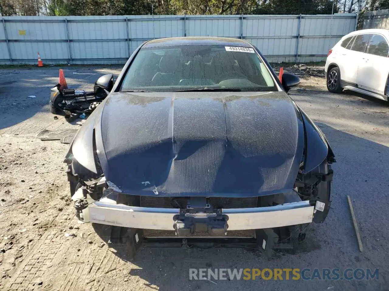 5 Photograph of a damaged car 5NPEG4JA7MH101982 HYUNDAI SONATA 2021
