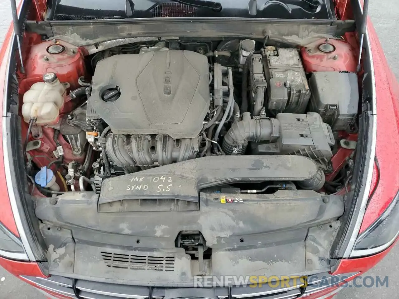 11 Photograph of a damaged car 5NPEG4JA7MH118572 HYUNDAI SONATA 2021