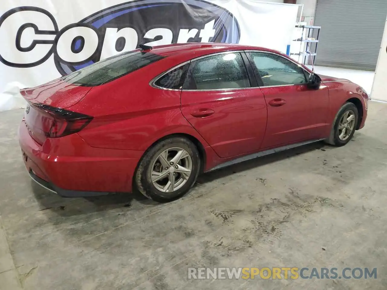 3 Photograph of a damaged car 5NPEG4JA7MH118572 HYUNDAI SONATA 2021