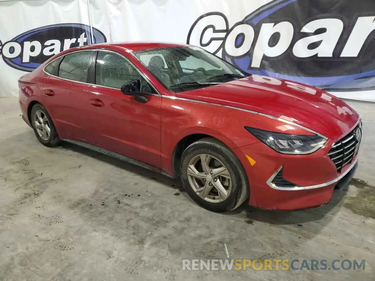 4 Photograph of a damaged car 5NPEG4JA7MH118572 HYUNDAI SONATA 2021
