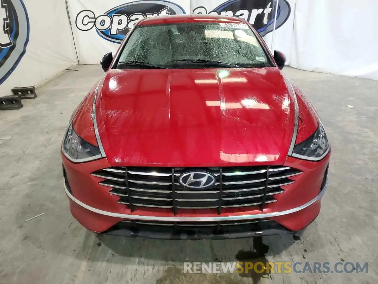 5 Photograph of a damaged car 5NPEG4JA7MH118572 HYUNDAI SONATA 2021