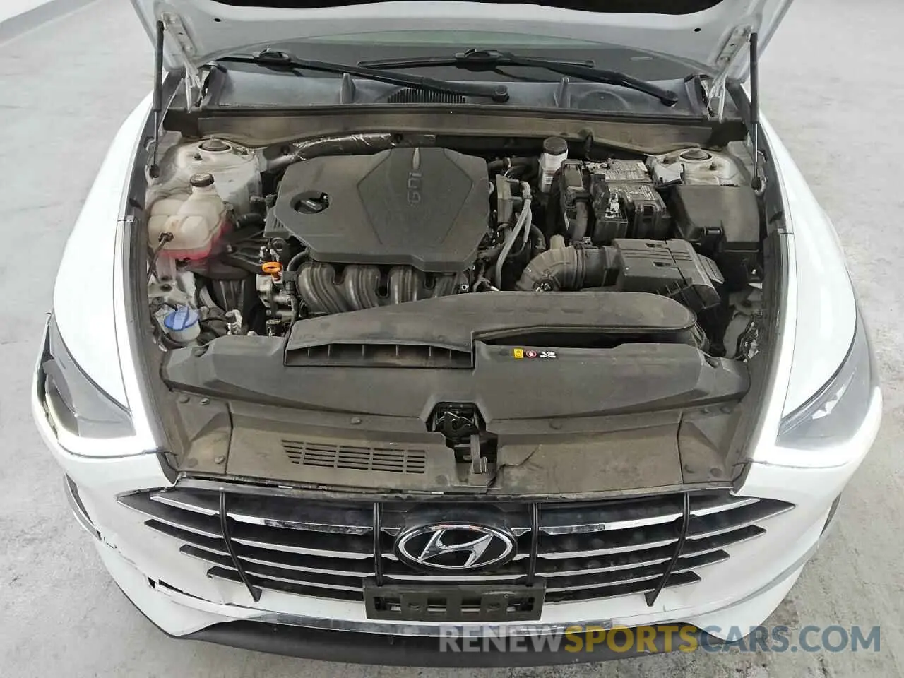 11 Photograph of a damaged car 5NPEG4JA7MH128129 HYUNDAI SONATA 2021
