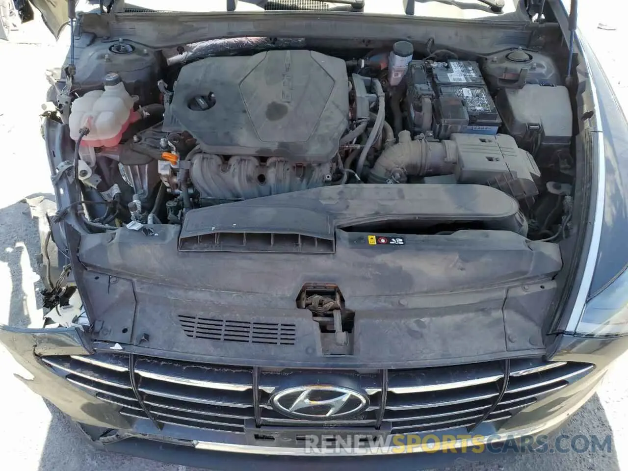 13 Photograph of a damaged car 5NPEG4JA7MH128356 HYUNDAI SONATA 2021
