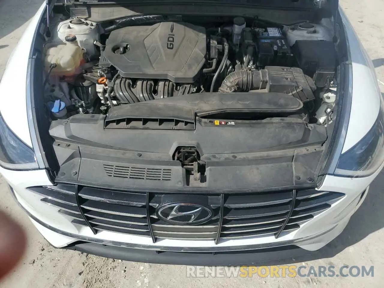 11 Photograph of a damaged car 5NPEG4JA7MH128857 HYUNDAI SONATA 2021