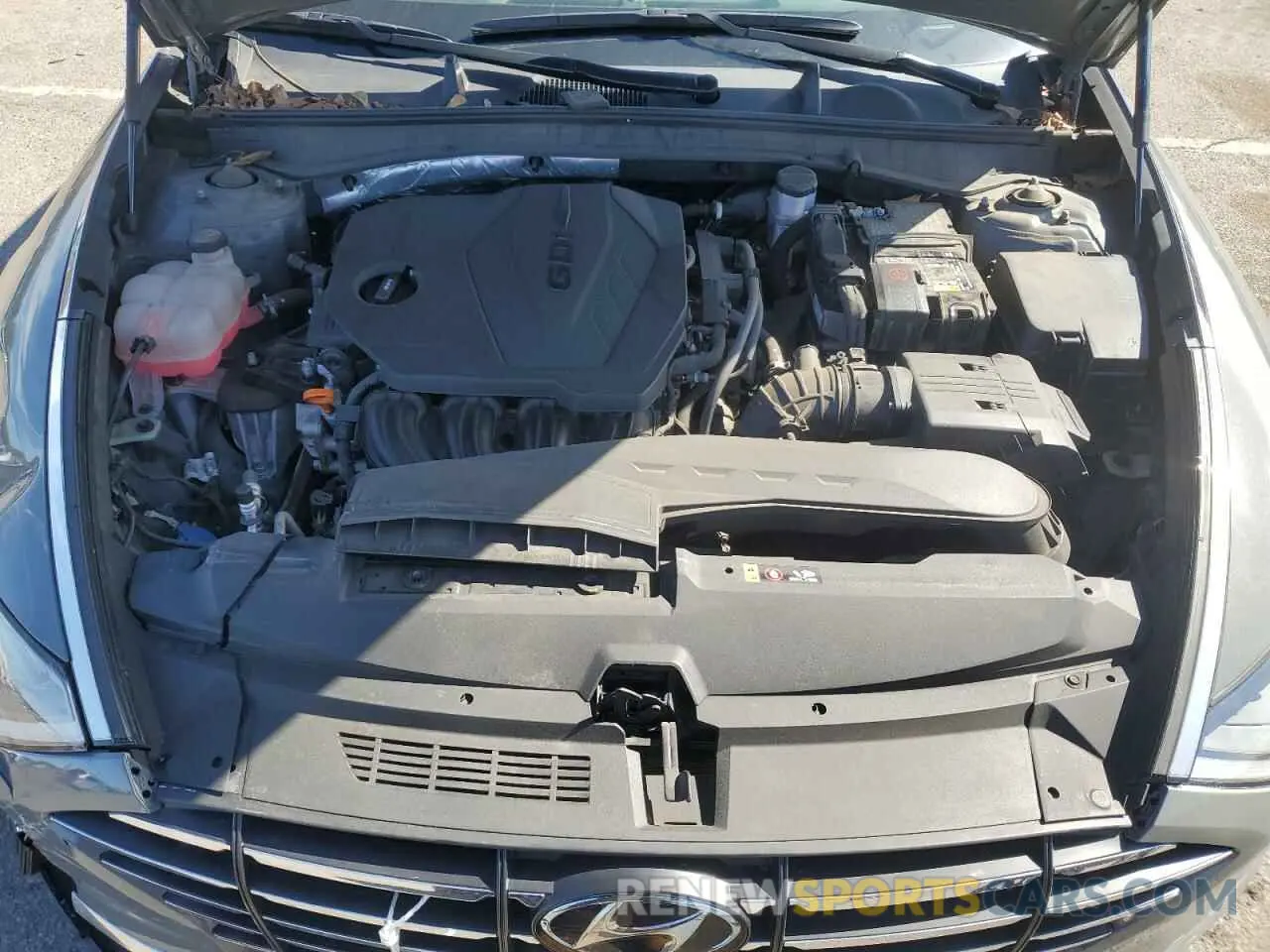 11 Photograph of a damaged car 5NPEG4JA7MH130284 HYUNDAI SONATA 2021