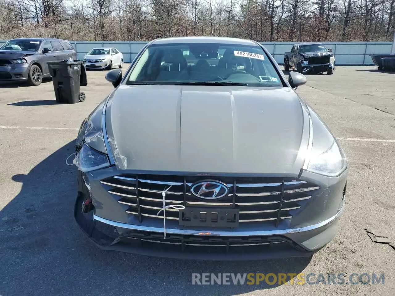 5 Photograph of a damaged car 5NPEG4JA7MH130284 HYUNDAI SONATA 2021
