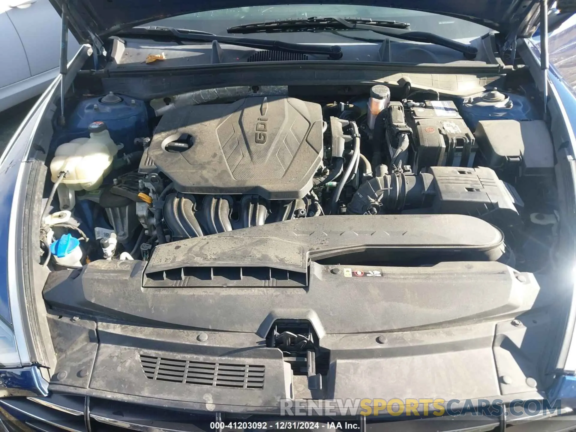 10 Photograph of a damaged car 5NPEG4JA8MH083332 HYUNDAI SONATA 2021