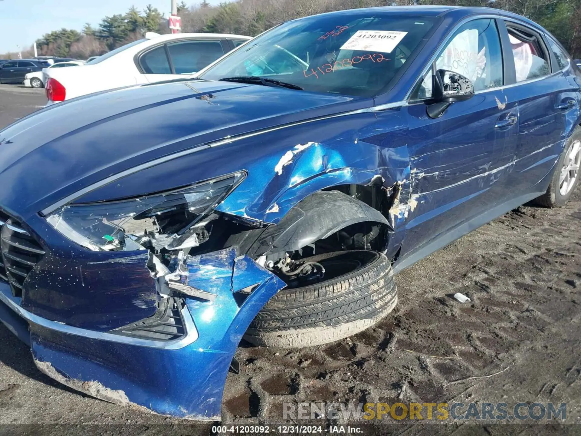 6 Photograph of a damaged car 5NPEG4JA8MH083332 HYUNDAI SONATA 2021