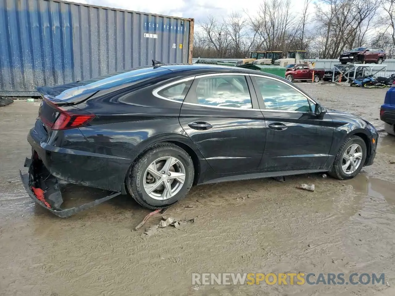 3 Photograph of a damaged car 5NPEG4JA8MH087557 HYUNDAI SONATA 2021