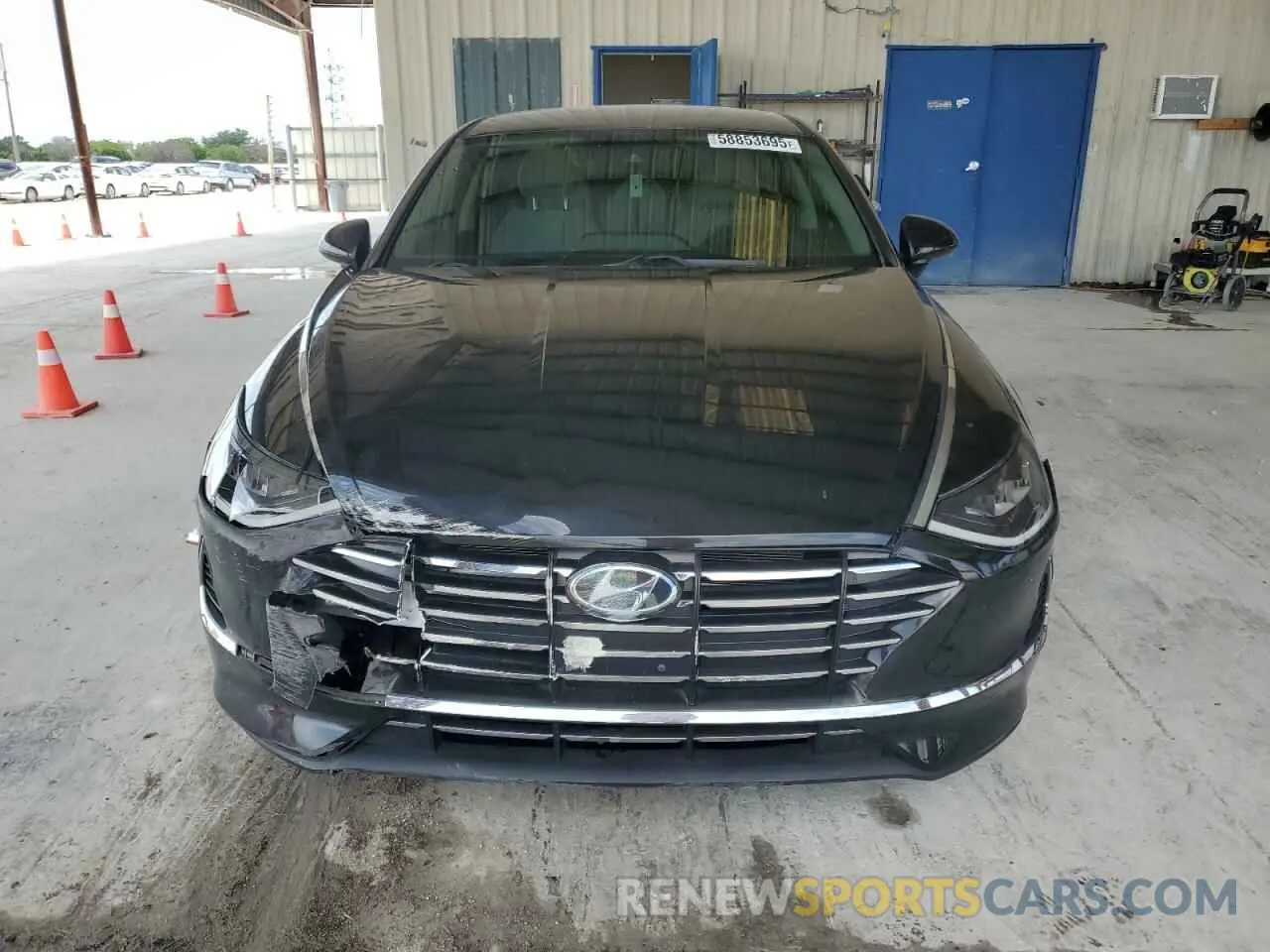 5 Photograph of a damaged car 5NPEG4JA8MH111808 HYUNDAI SONATA 2021