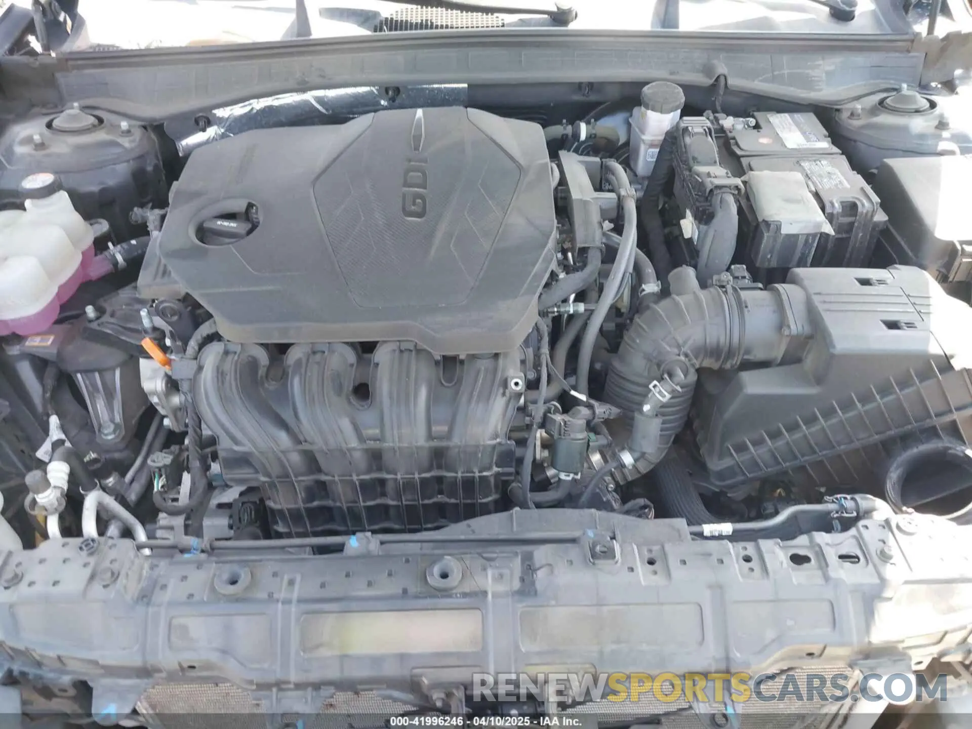 10 Photograph of a damaged car 5NPEG4JA8MH123442 HYUNDAI SONATA 2021