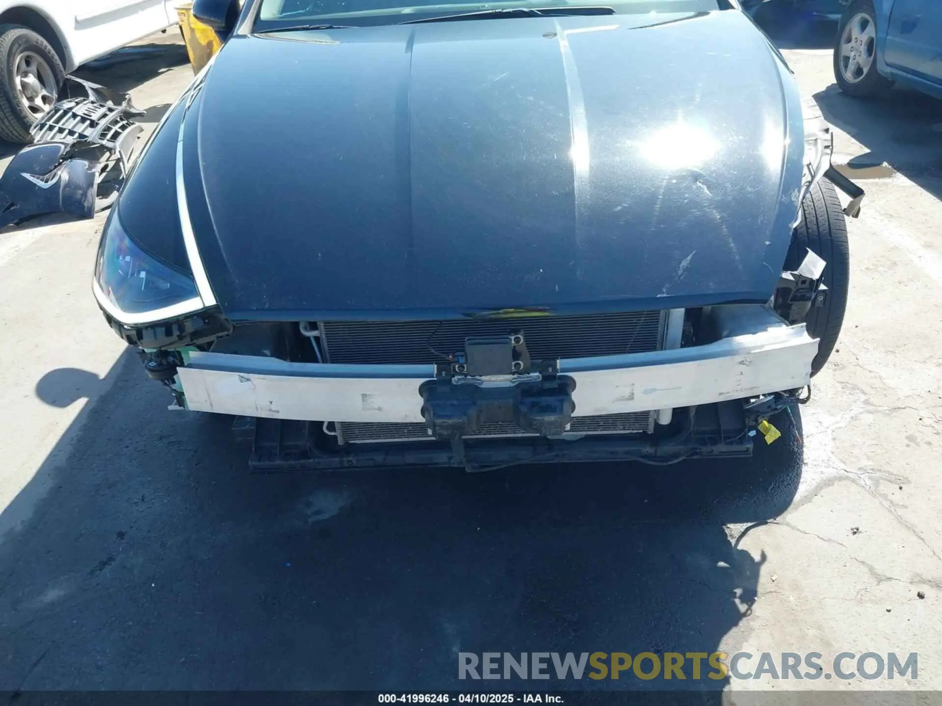 13 Photograph of a damaged car 5NPEG4JA8MH123442 HYUNDAI SONATA 2021