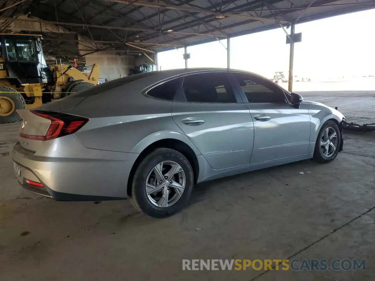3 Photograph of a damaged car 5NPEG4JA8MH128785 HYUNDAI SONATA 2021