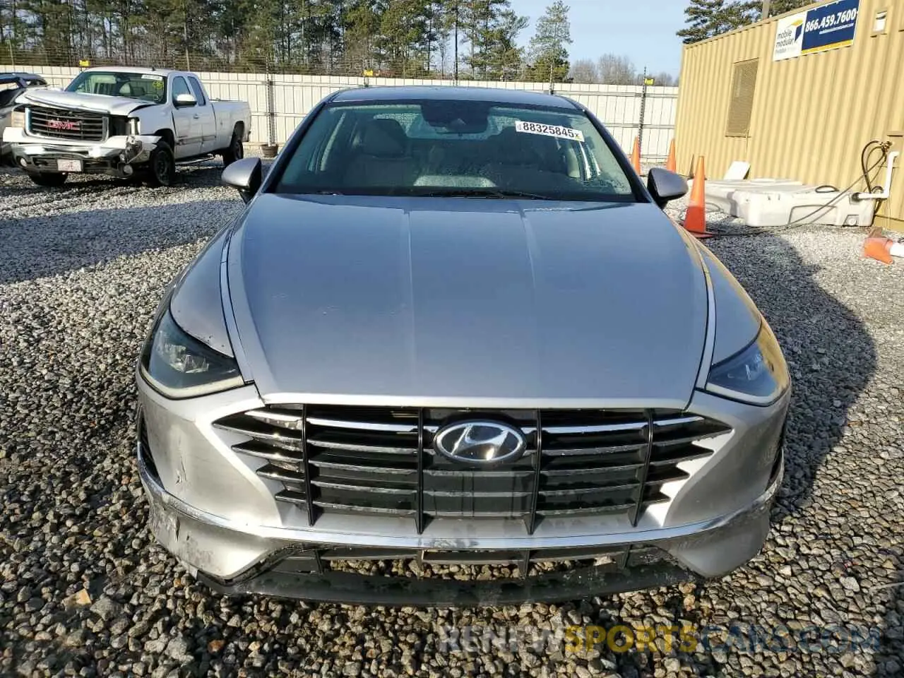 5 Photograph of a damaged car 5NPEG4JA8MH129953 HYUNDAI SONATA 2021