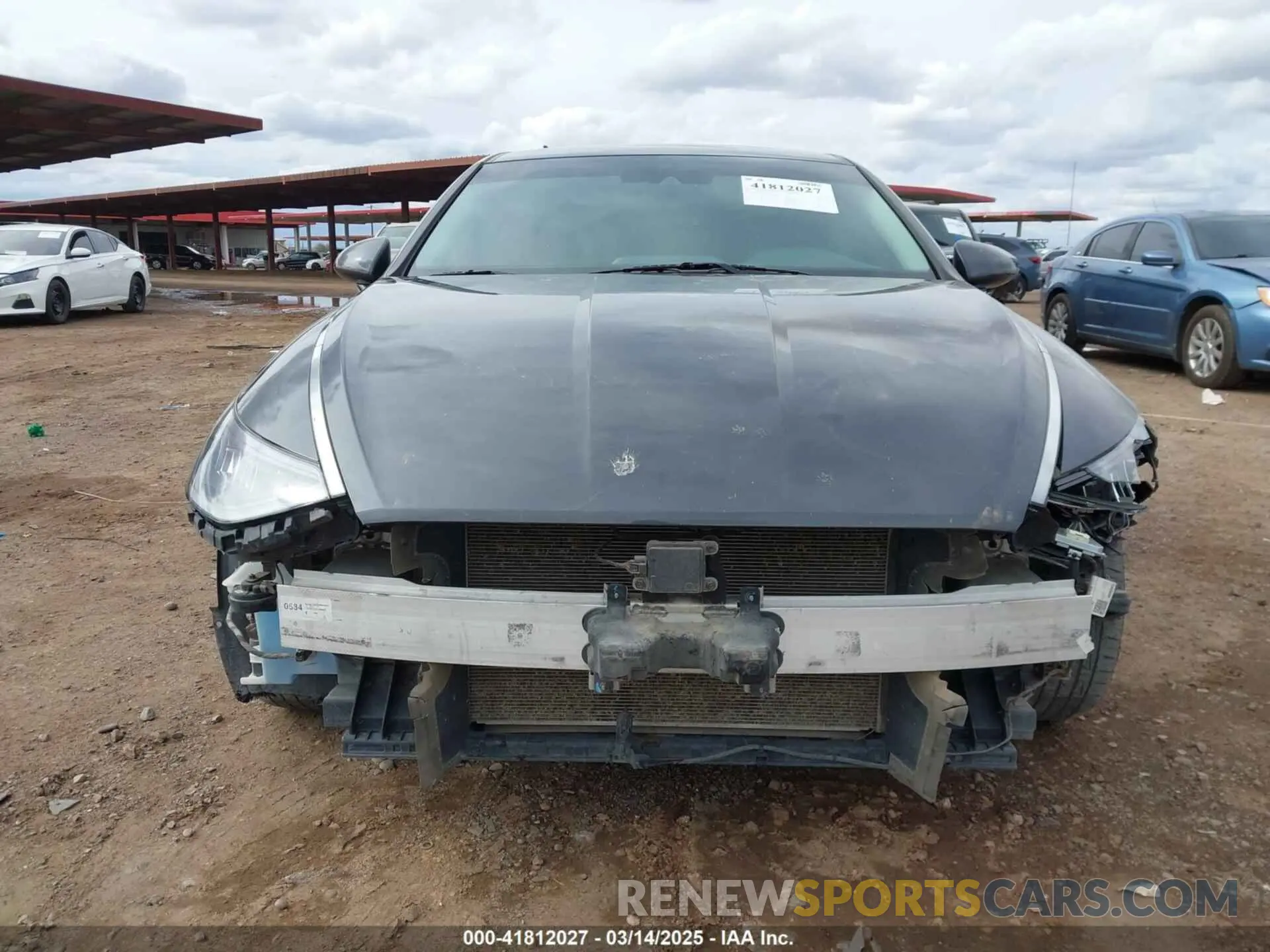 13 Photograph of a damaged car 5NPEG4JA9MH069018 HYUNDAI SONATA 2021