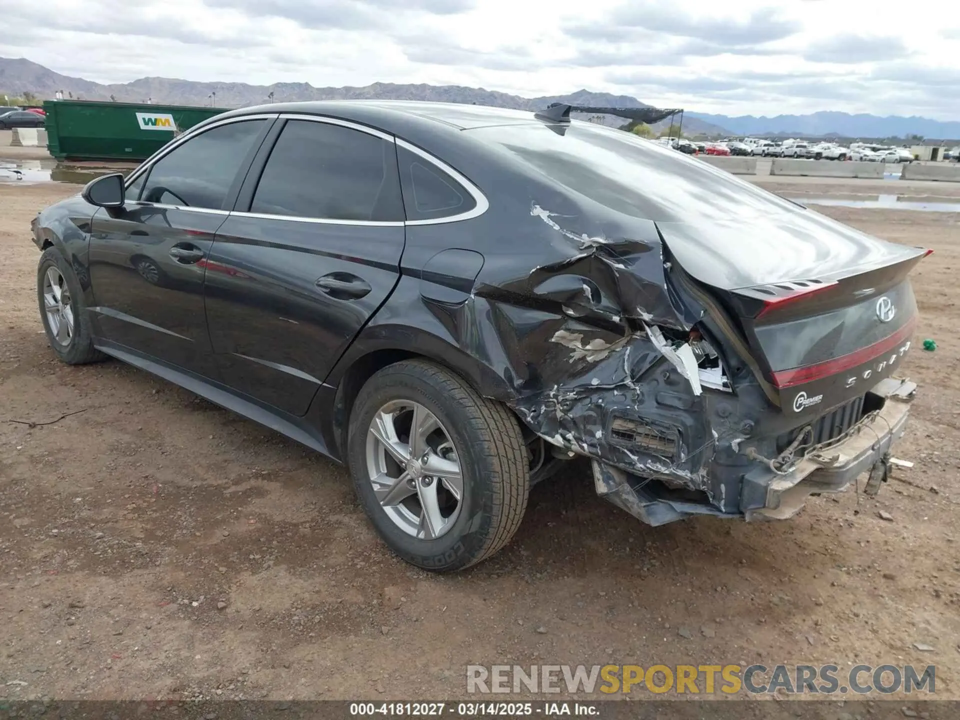 3 Photograph of a damaged car 5NPEG4JA9MH069018 HYUNDAI SONATA 2021