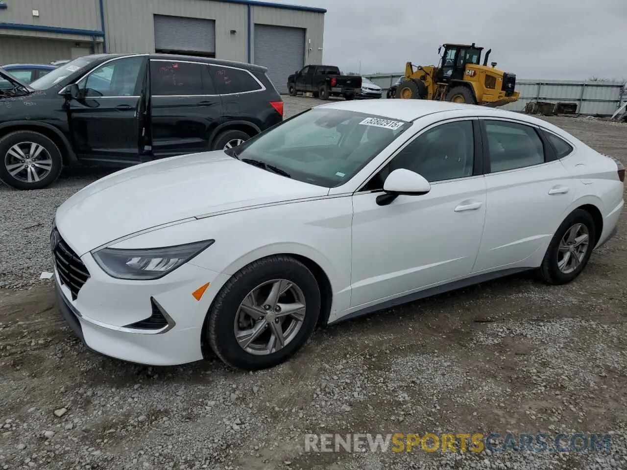 1 Photograph of a damaged car 5NPEG4JA9MH069598 HYUNDAI SONATA 2021