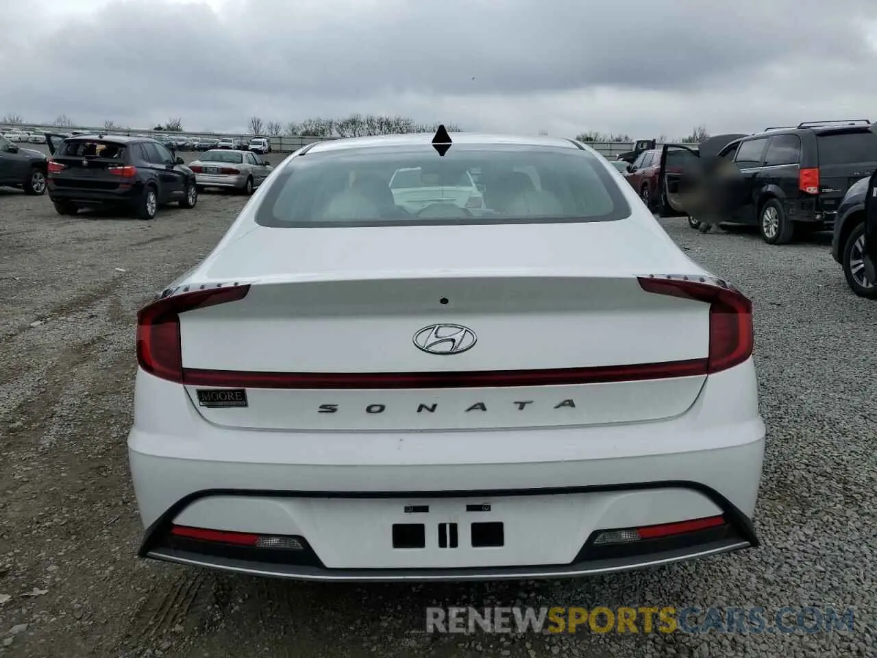 6 Photograph of a damaged car 5NPEG4JA9MH069598 HYUNDAI SONATA 2021