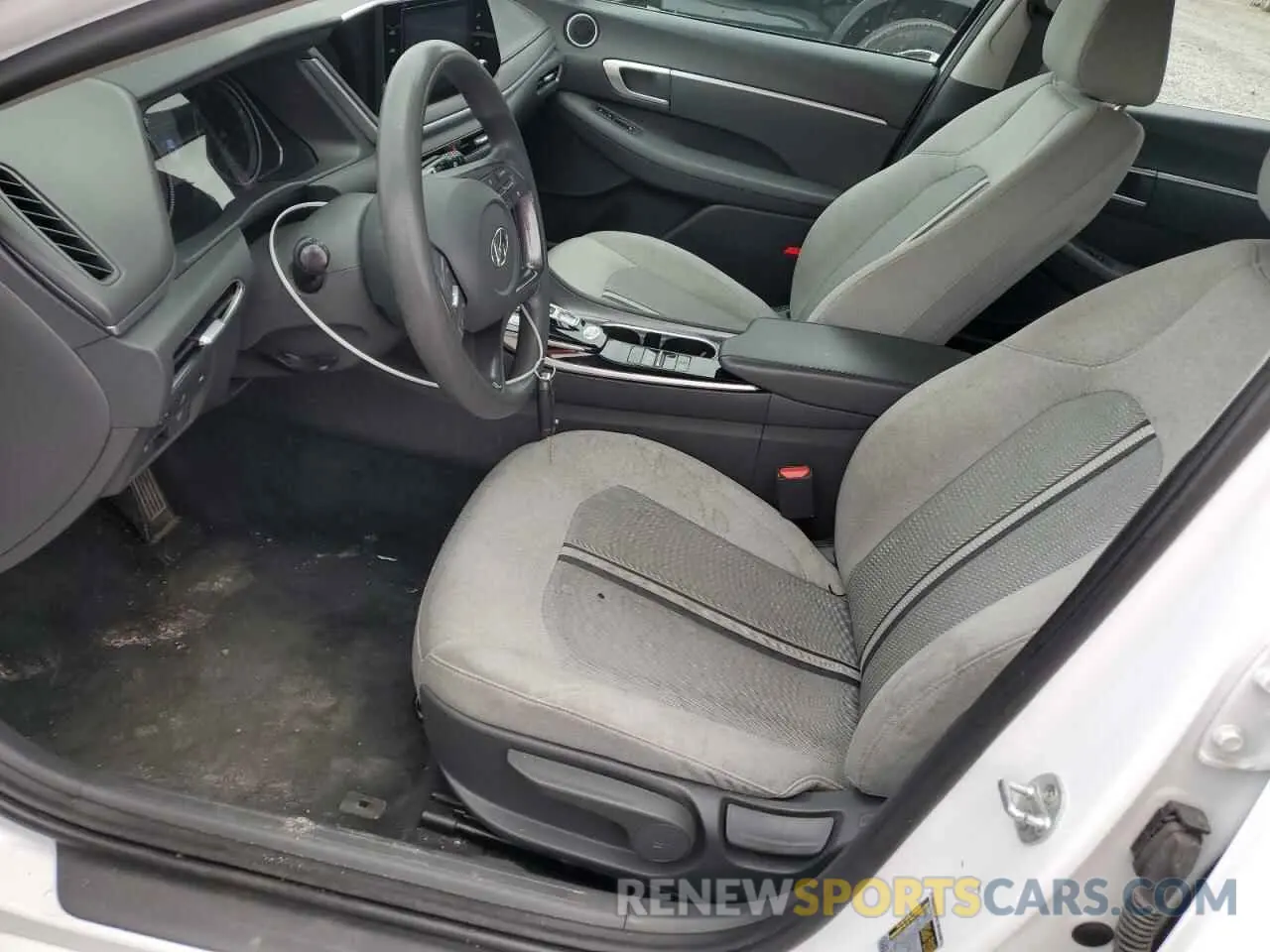 7 Photograph of a damaged car 5NPEG4JA9MH069598 HYUNDAI SONATA 2021