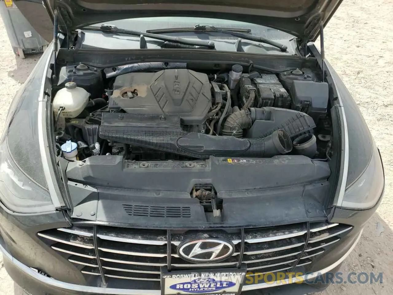 11 Photograph of a damaged car 5NPEG4JA9MH070296 HYUNDAI SONATA 2021