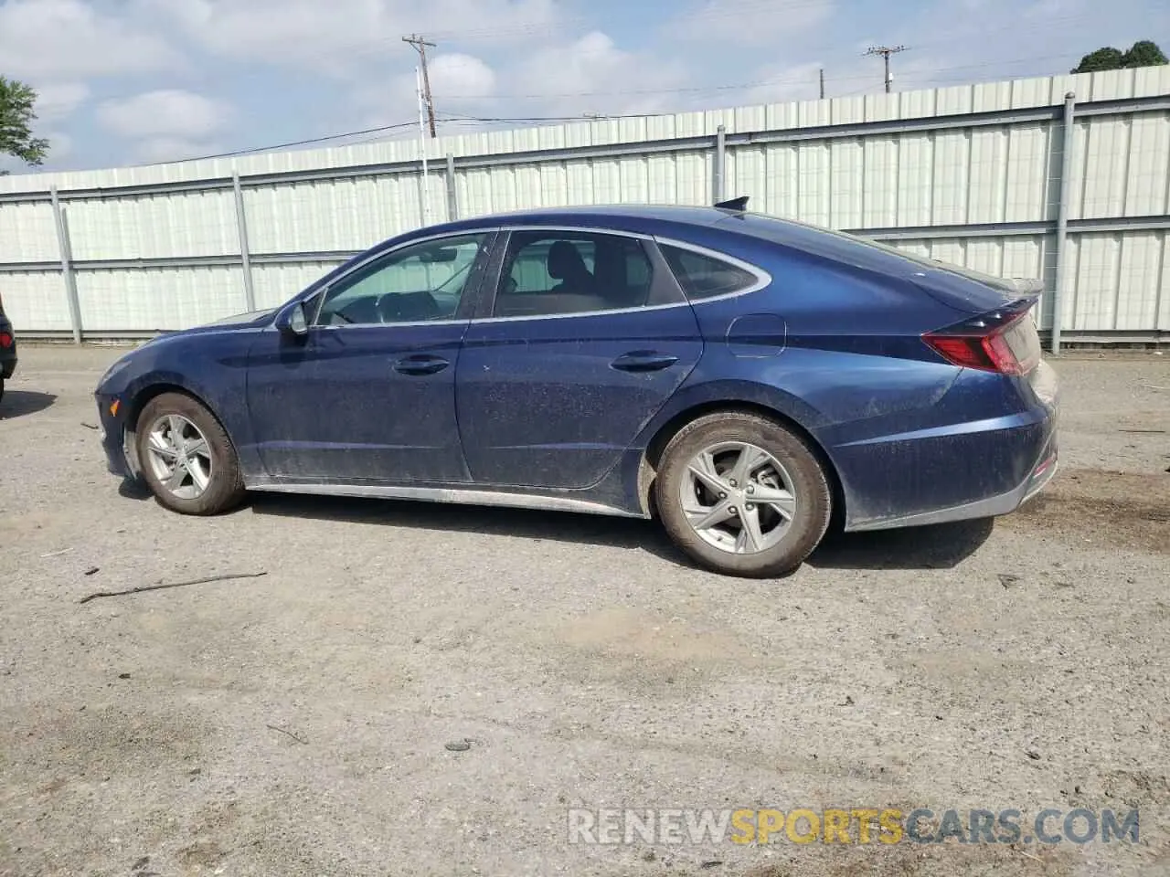 2 Photograph of a damaged car 5NPEG4JA9MH070931 HYUNDAI SONATA 2021