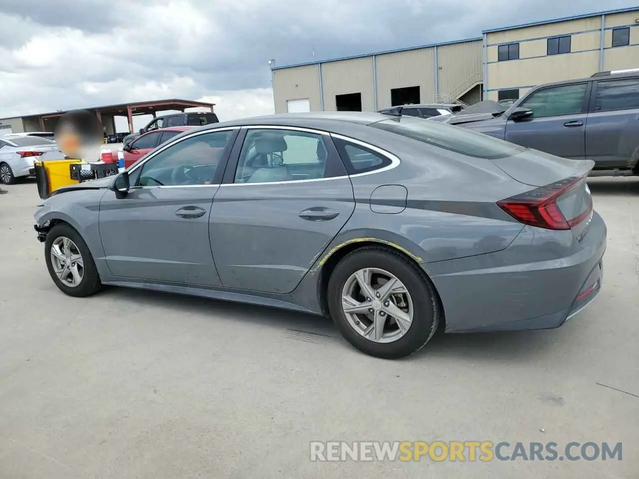 2 Photograph of a damaged car 5NPEG4JA9MH072226 HYUNDAI SONATA 2021