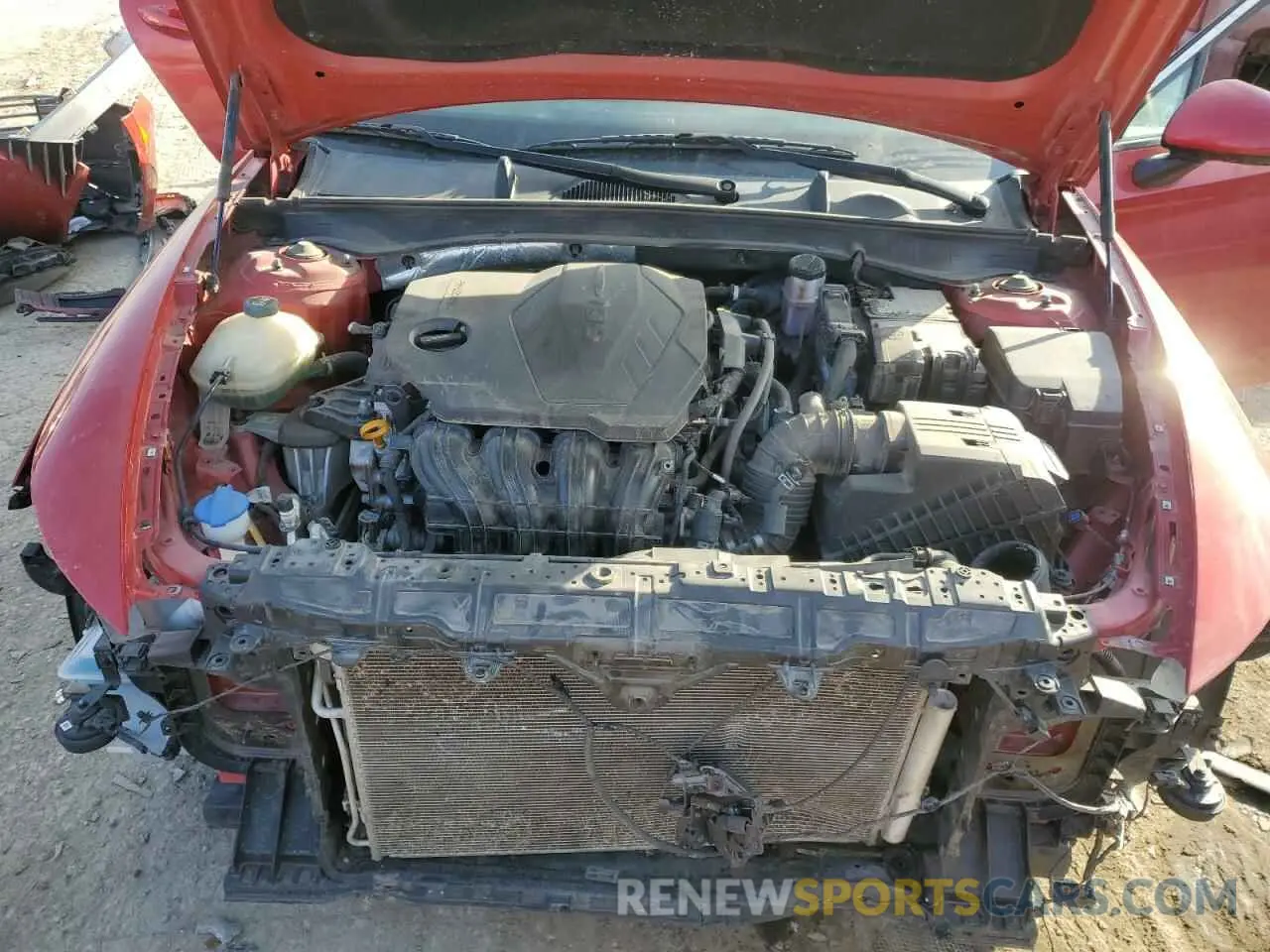 11 Photograph of a damaged car 5NPEG4JA9MH074591 HYUNDAI SONATA 2021