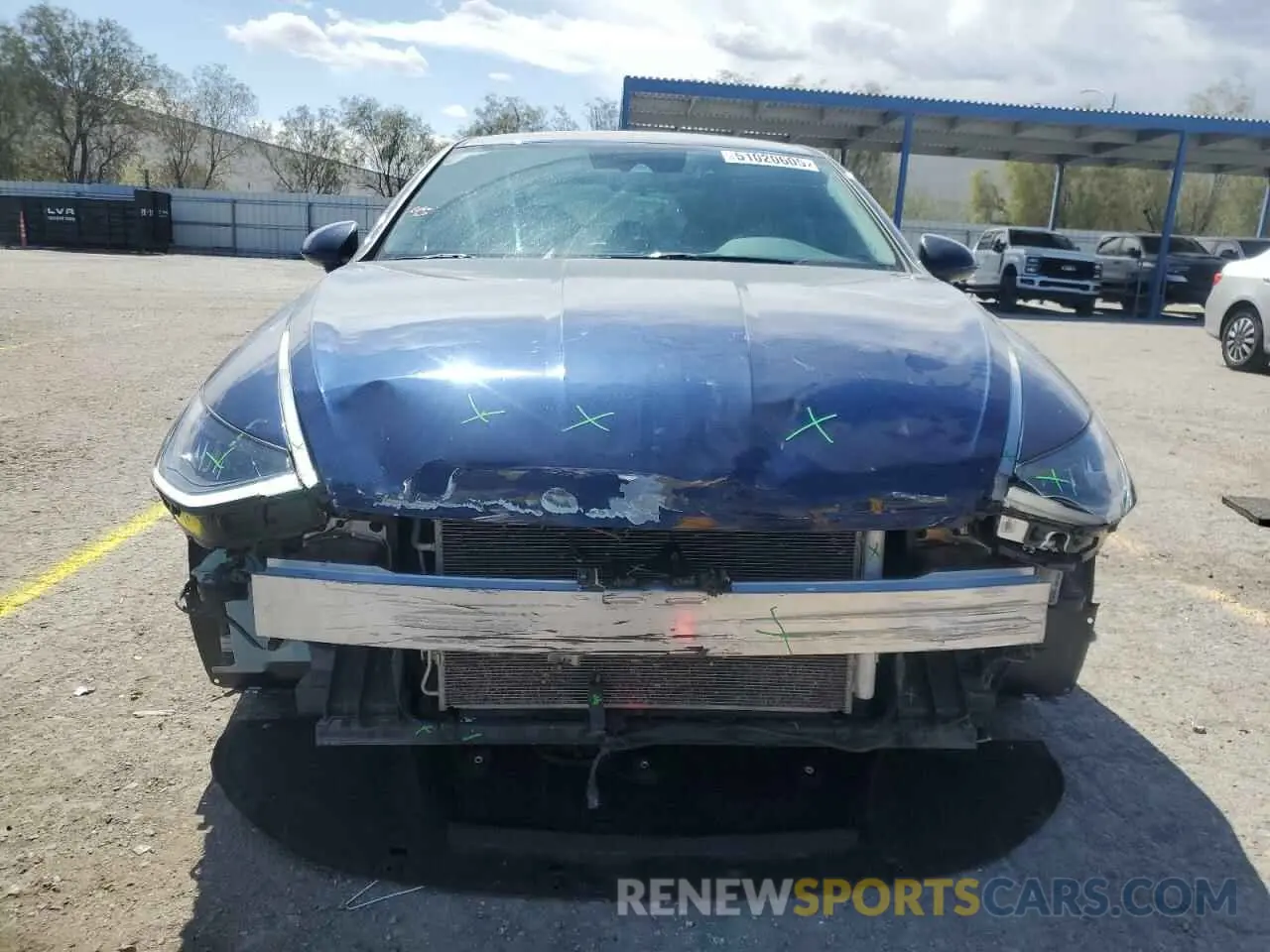 5 Photograph of a damaged car 5NPEG4JA9MH088197 HYUNDAI SONATA 2021