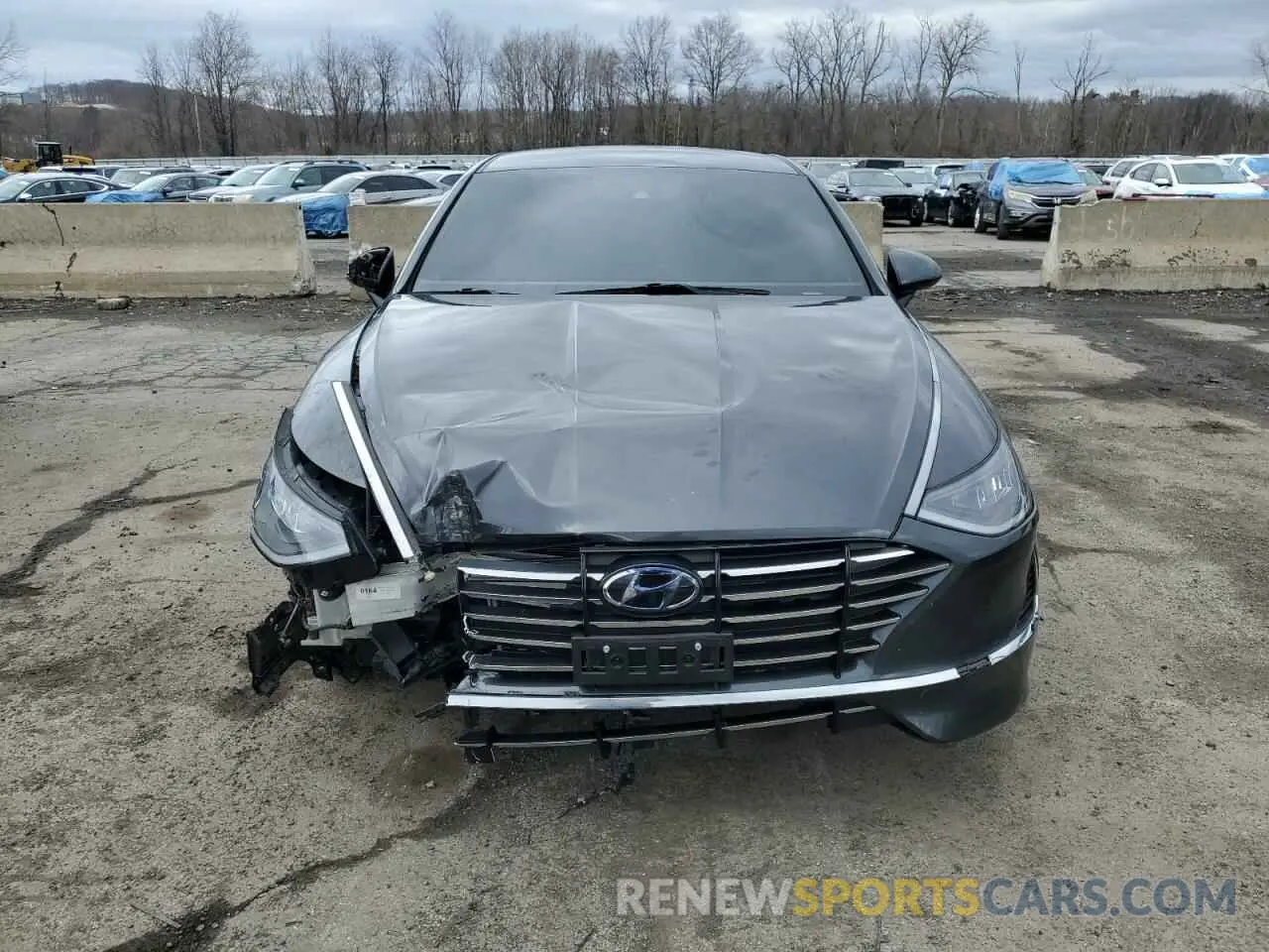 5 Photograph of a damaged car 5NPEG4JA9MH098874 HYUNDAI SONATA 2021