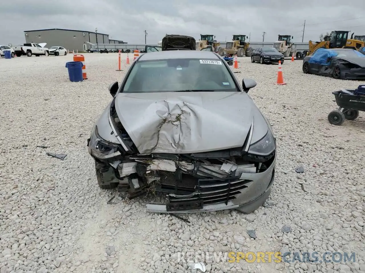 5 Photograph of a damaged car 5NPEG4JA9MH110134 HYUNDAI SONATA 2021