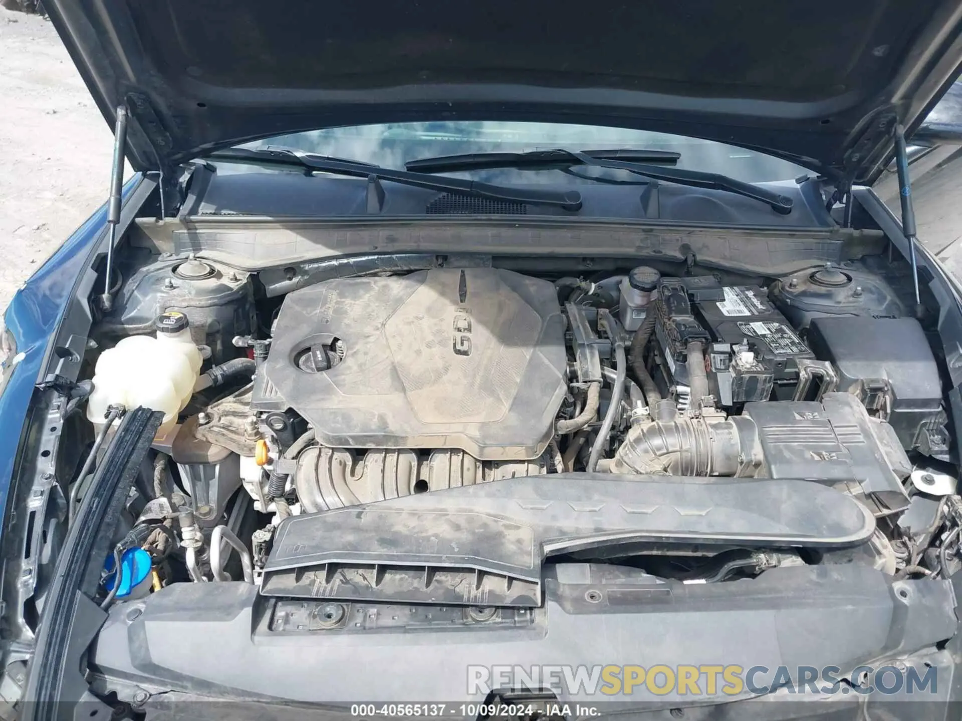 10 Photograph of a damaged car 5NPEG4JA9MH110358 HYUNDAI SONATA 2021