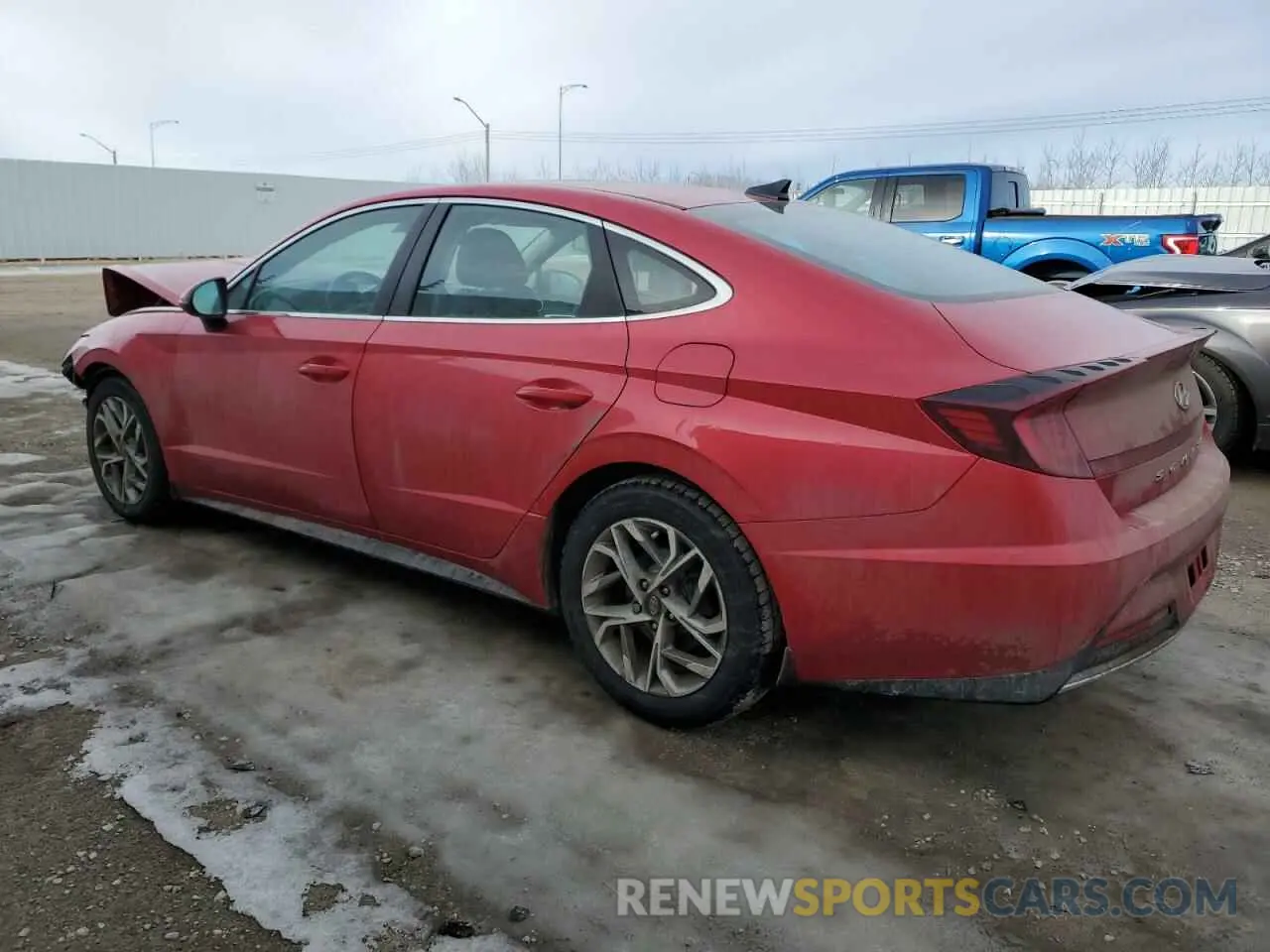 2 Photograph of a damaged car 5NPEG4JA9MH112546 HYUNDAI SONATA 2021