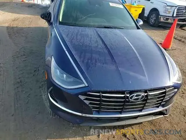 10 Photograph of a damaged car 5NPEG4JA9MH118508 HYUNDAI SONATA 2021