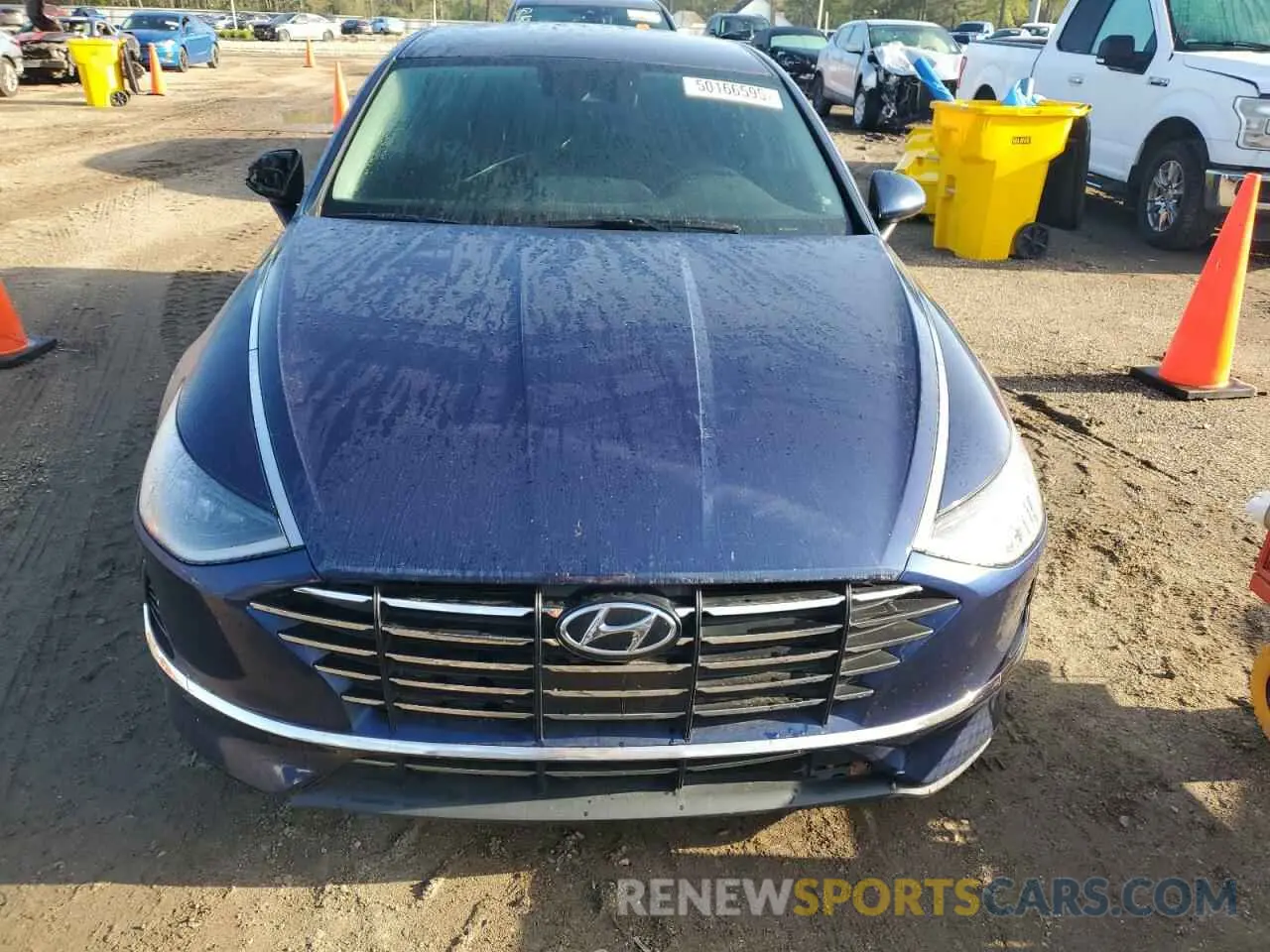 5 Photograph of a damaged car 5NPEG4JA9MH118508 HYUNDAI SONATA 2021