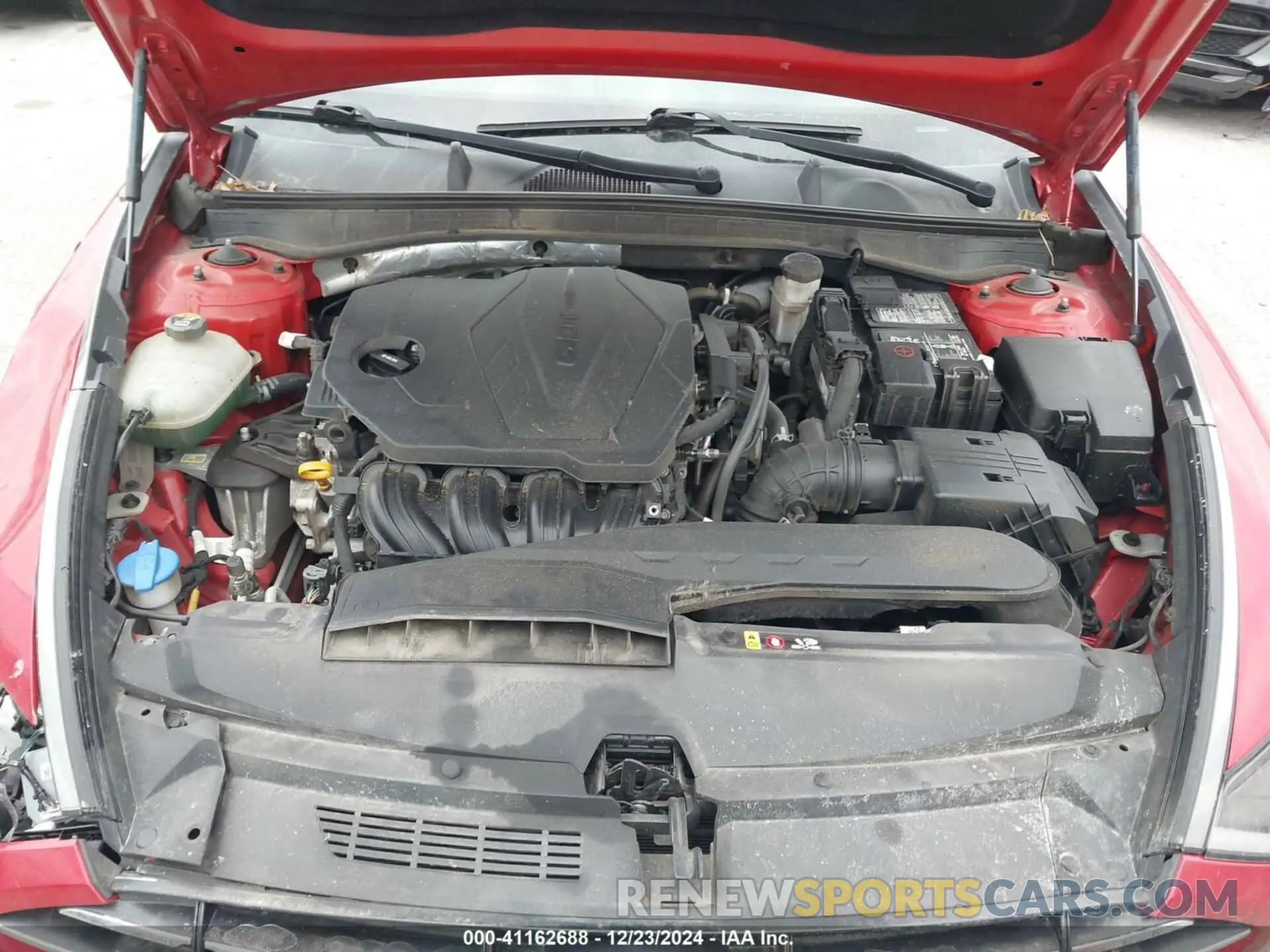 10 Photograph of a damaged car 5NPEG4JAXMH068489 HYUNDAI SONATA 2021