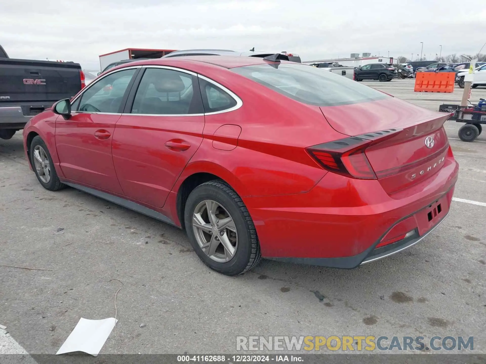 3 Photograph of a damaged car 5NPEG4JAXMH068489 HYUNDAI SONATA 2021