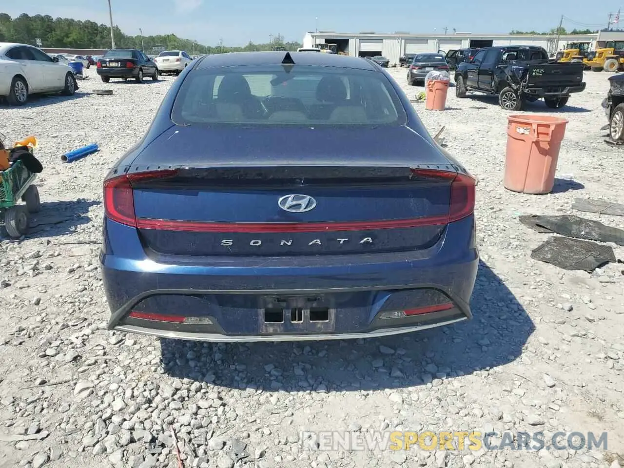 6 Photograph of a damaged car 5NPEG4JAXMH070422 HYUNDAI SONATA 2021