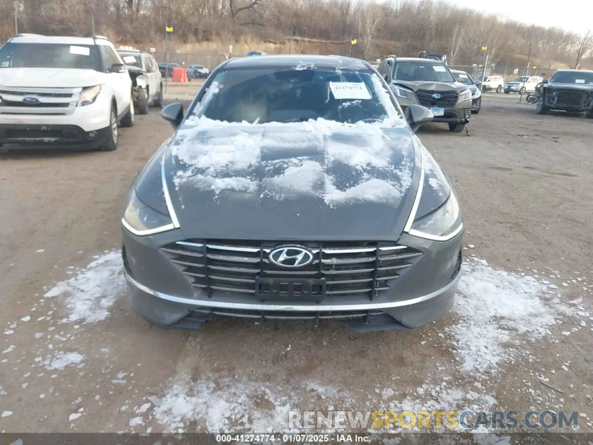 6 Photograph of a damaged car 5NPEG4JAXMH076320 HYUNDAI SONATA 2021