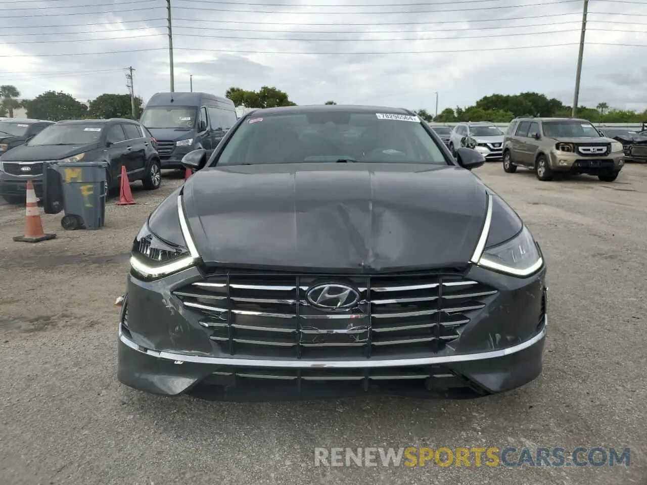 5 Photograph of a damaged car 5NPEG4JAXMH095515 HYUNDAI SONATA 2021