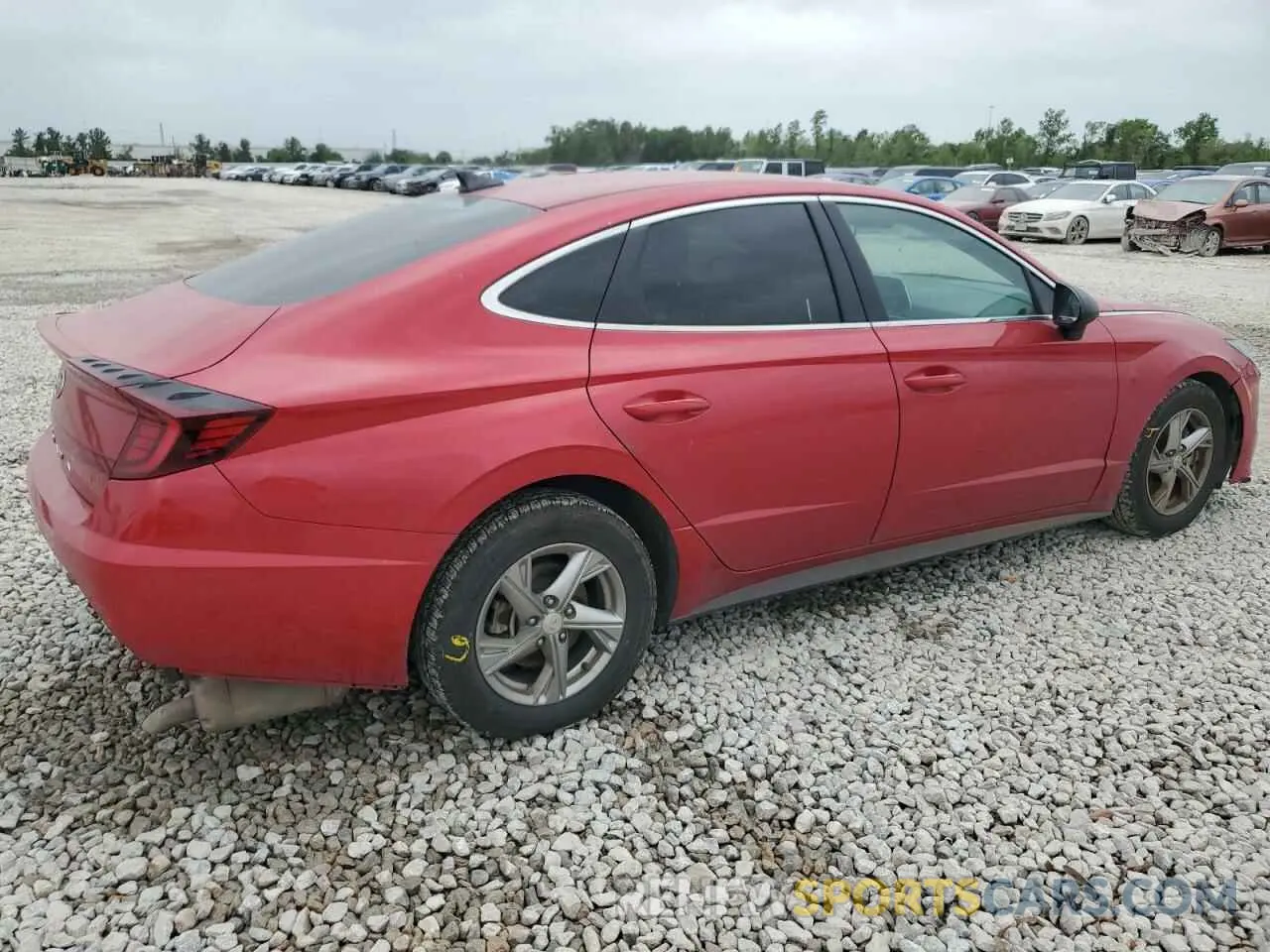 3 Photograph of a damaged car 5NPEG4JAXMH116976 HYUNDAI SONATA 2021